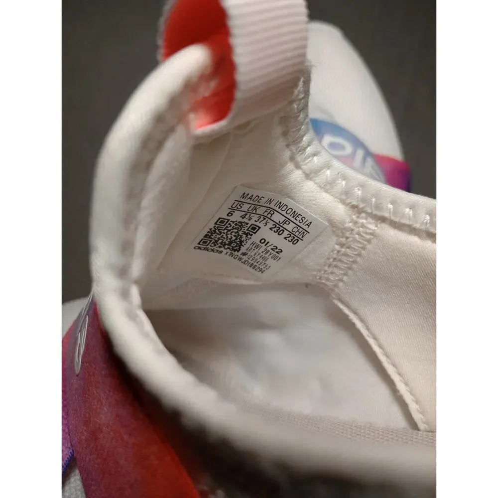 Adidas Cloud foam Slip On Tie Dye Sneakers Women's Size 6 - Picture 4 of 7